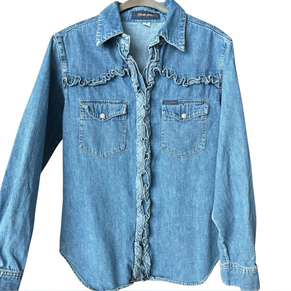 Vintage Guess denim shirt size M